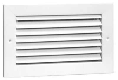 Airguide Cbob1me Wh 14x08 14 X 8 1 Way Curved Blade Ceiling Diffuser With Opposed Blade Damper White
