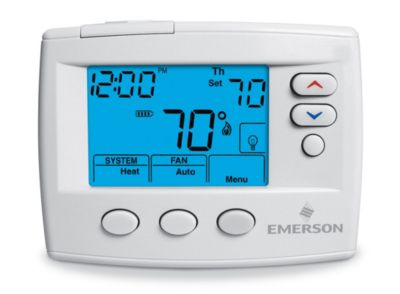 Emerson Non Programmable Thermostat Wiring Diagram - Style Guru